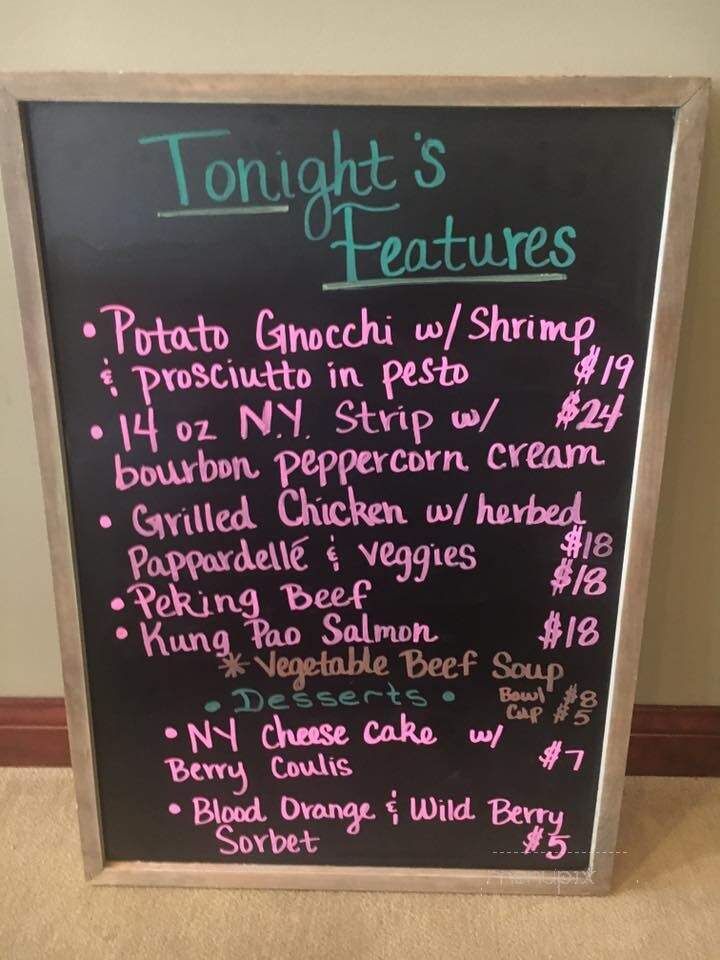 Creekside Grille - Vicksburg, MI menu_pic