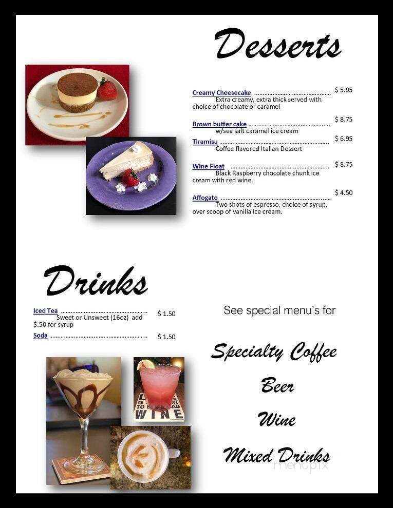 The Pour House - Harrison, AR menu_pic