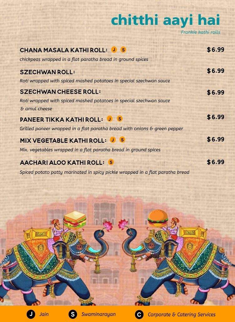 Vatan Indian Vegetarian Cuisine & Bakery - East Windsor, NJ menu_pic