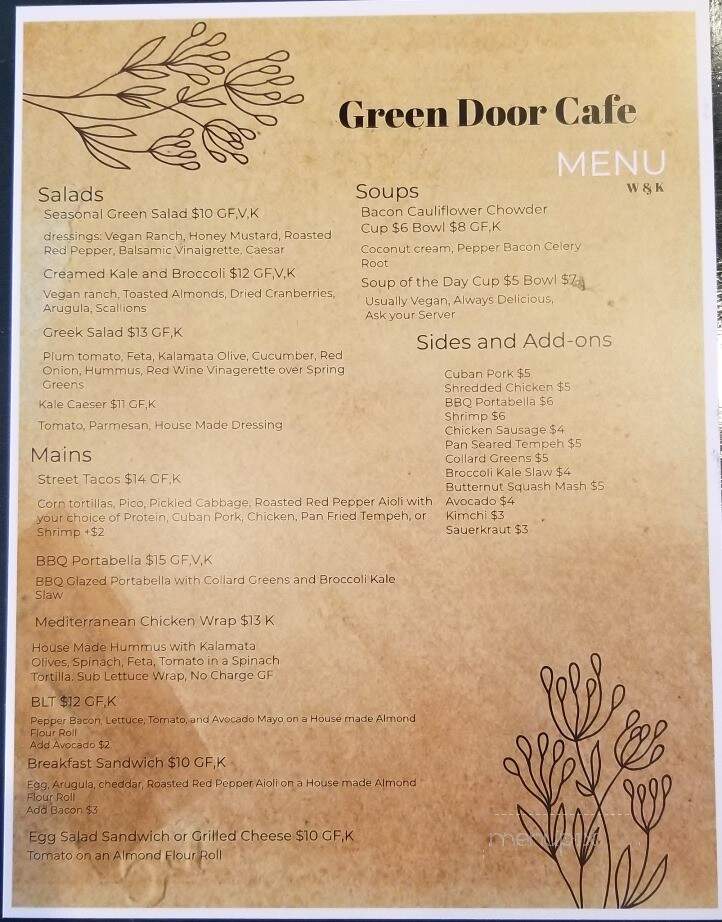 Green Door Cafe - Astoria, OR