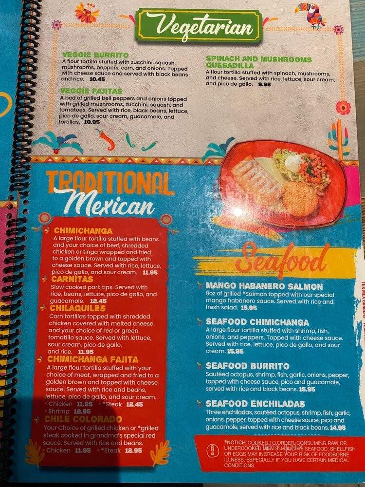 San Lucas Mexican Restaurant - Hiram, GA menu_pic