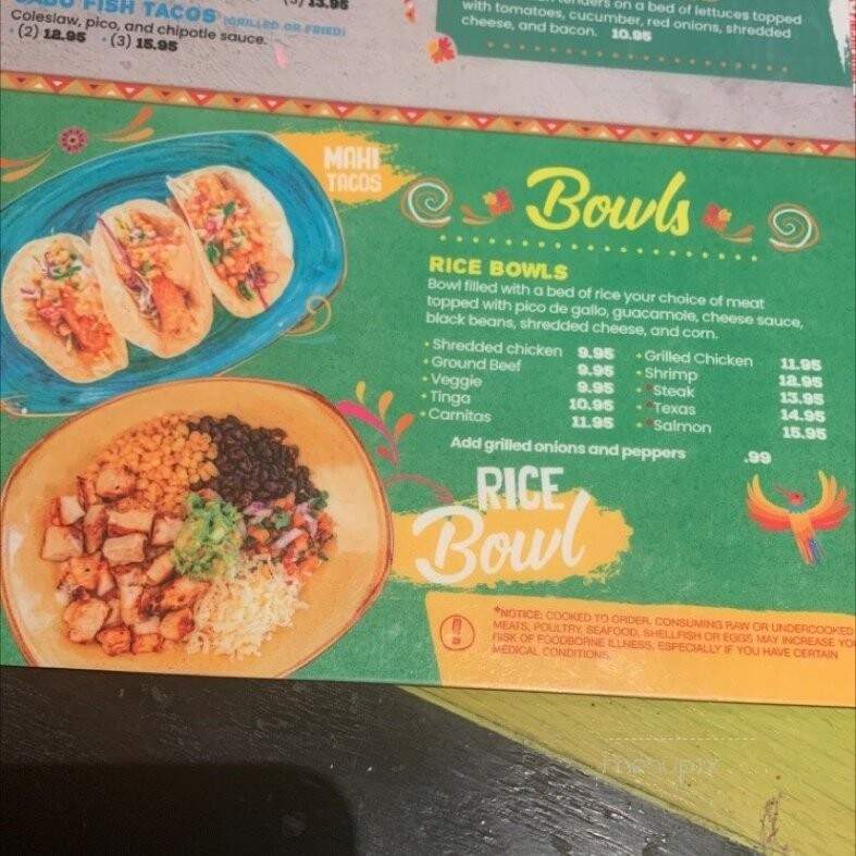 San Lucas Mexican Restaurant - Hiram, GA menu_pic