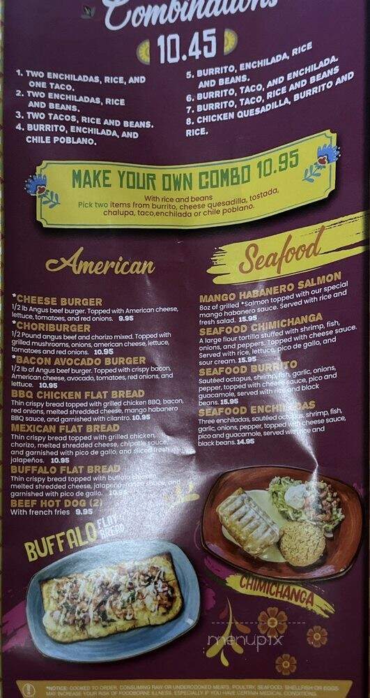 San Lucas Mexican Restaurant - Hiram, GA menu_pic