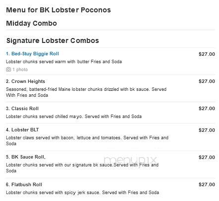 BK Lobster Poconos - East Stroudsburg, PA