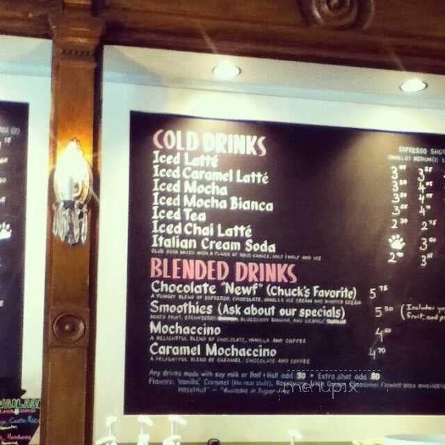 Big Dog Coffee - Pittsburgh, PA menu_pic