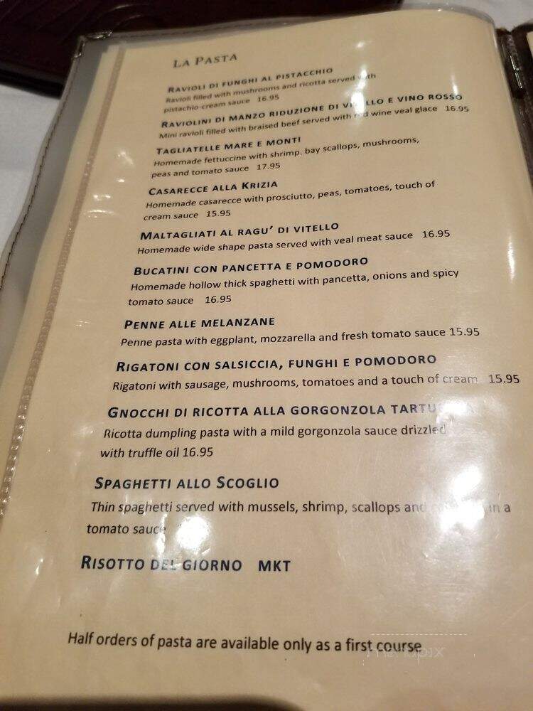Il Pizzico - Rockville, MD menu_pic
