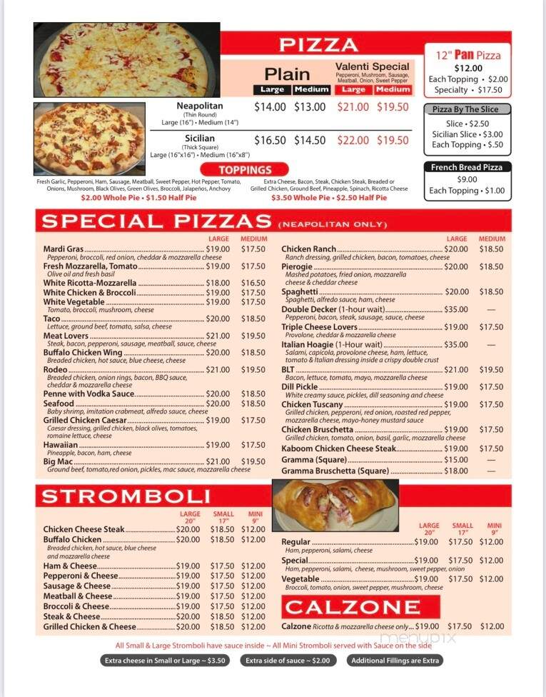 Valenti's Pizza - Orwigsburg, PA