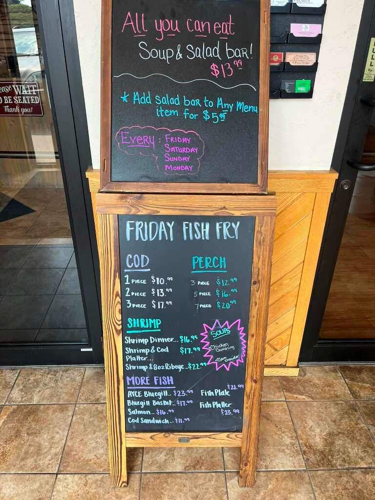 Shawano's Cafe - Shawano, WI menu_pic