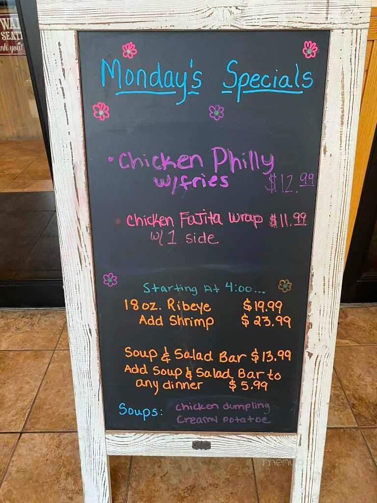Shawano's Cafe - Shawano, WI menu_pic