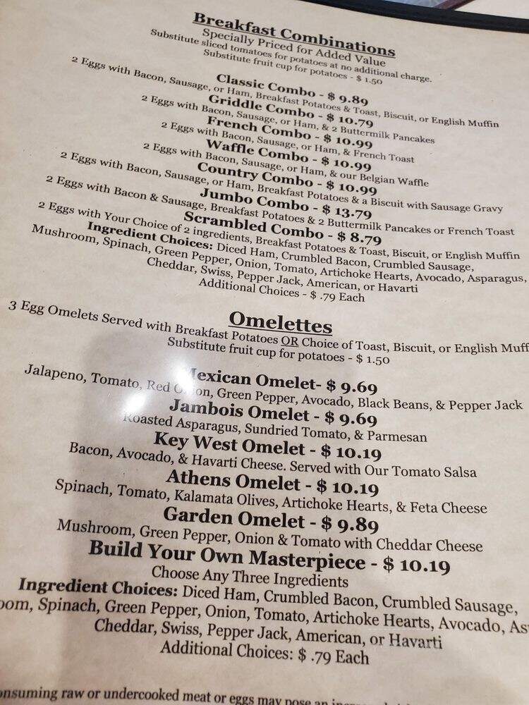 Hearth Room Cafe - Chesterfield, MO menu_pic