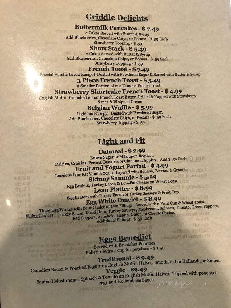 Hearth Room Cafe - Chesterfield, MO menu_pic