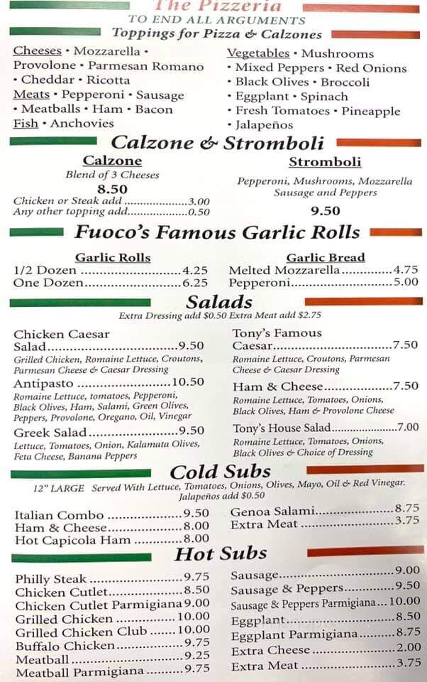 Fuoco E Farina - Hollywood, FL menu_pic