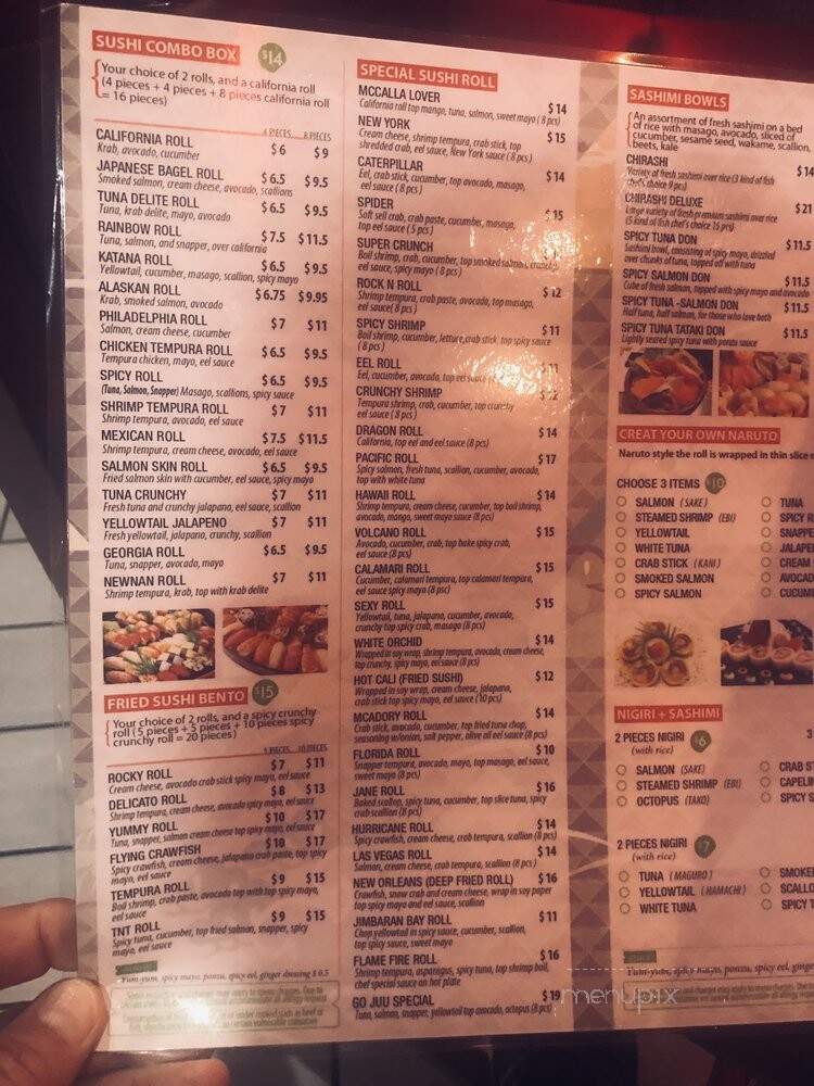 Go Juu - Newnan, GA menu_pic