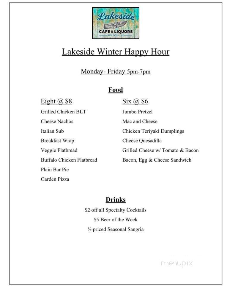 Lakeside Cafe & Liquors - Pennington, NJ