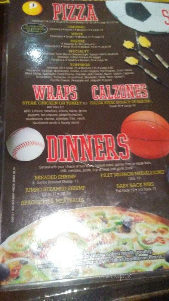 Rick's Sports Bar & Grill - Export, PA menu_pic