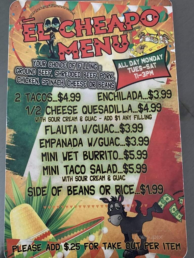 Cantina Dos Amigos - Indialantic, FL menu_pic