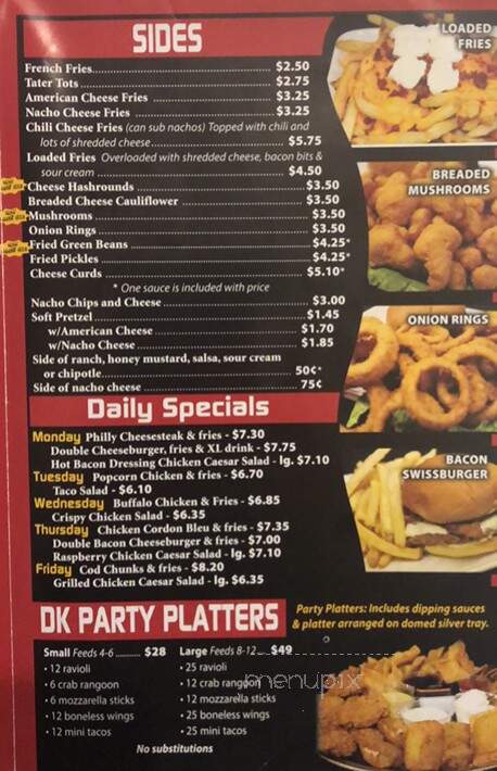 Dairy King - Breese, IL menu_pic