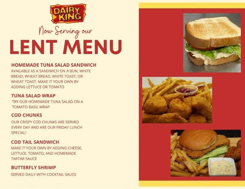 Dairy King - Breese, IL menu_pic