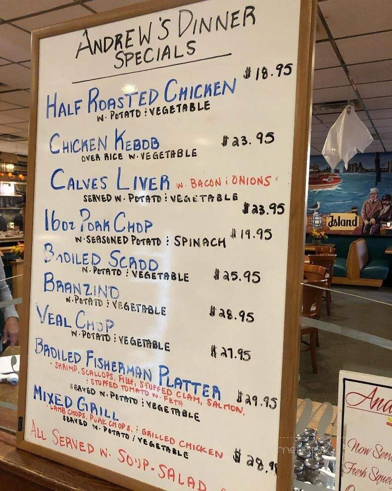 Andrew's Diner - Staten Island, NY menu_pic