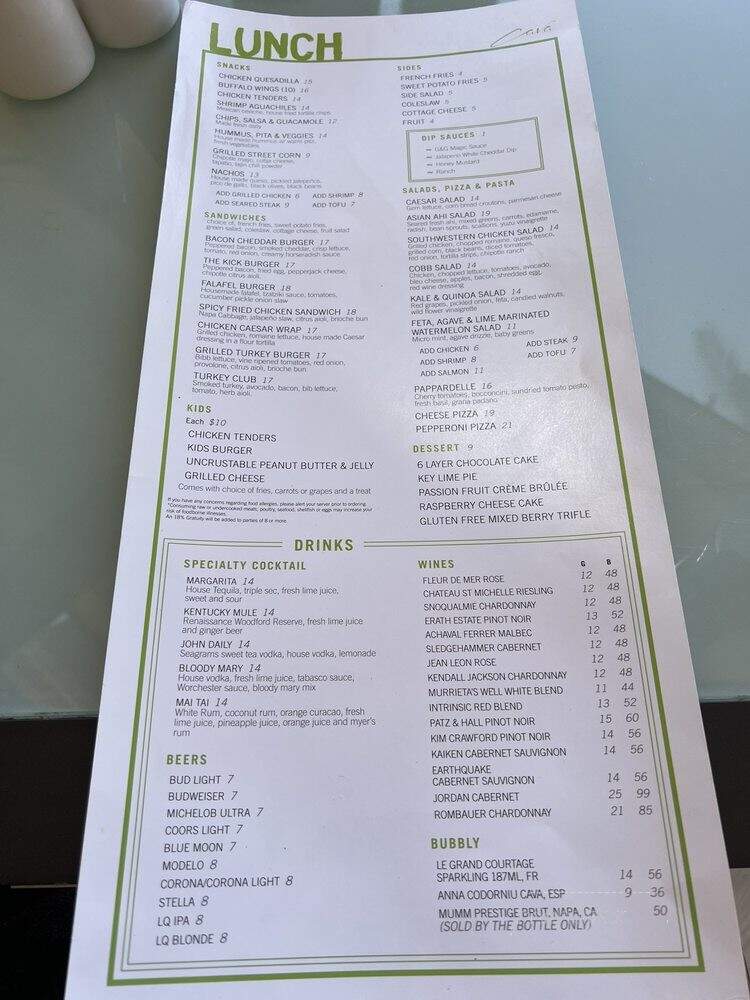 Cava Restaurant - Indian Wells, CA menu_pic