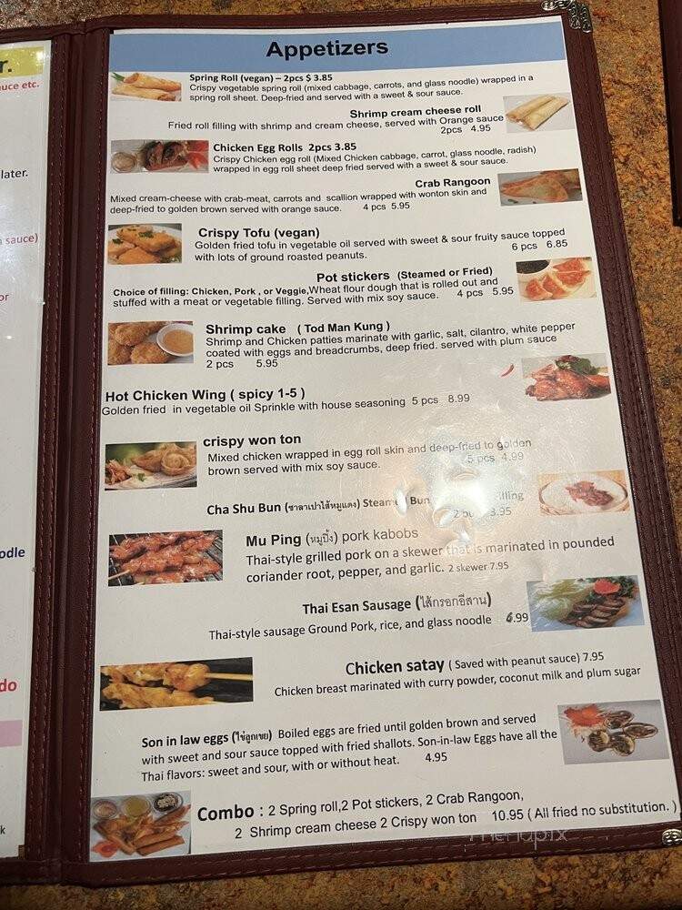 Numprik Thai Lao - Monroe, OH menu_pic