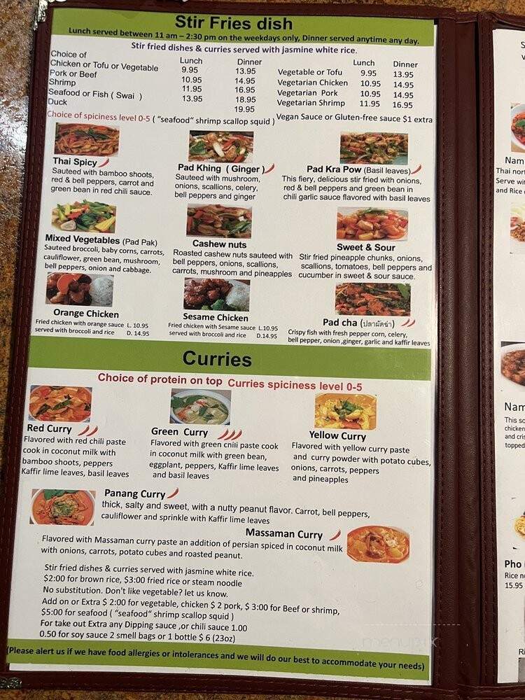 Numprik Thai Lao - Monroe, OH menu_pic