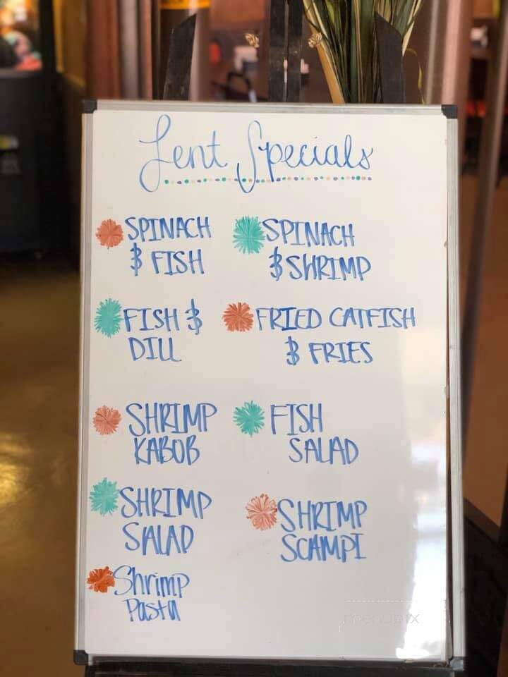 Olympus Greek & Lebanese Restaurant - New Iberia, LA menu_pic