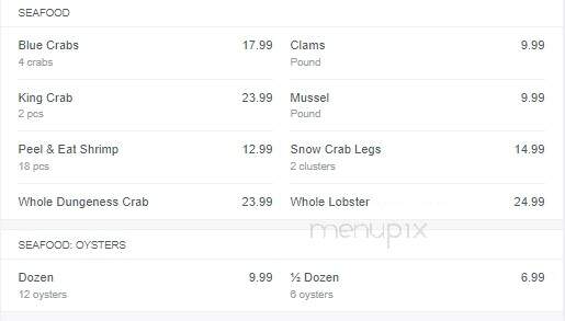 Boiling Crawfish - Jacksonville, FL menu_pic