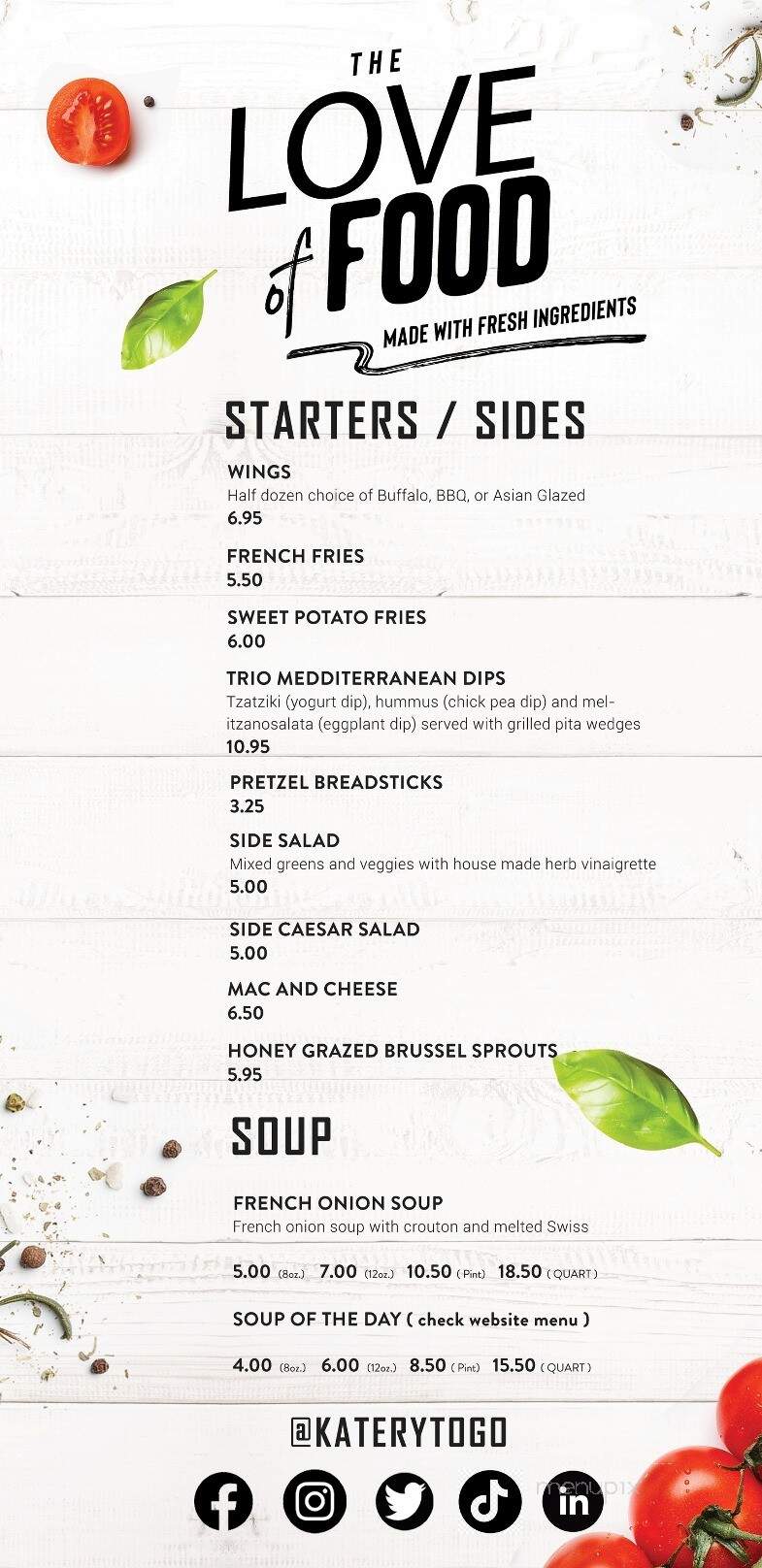Katery To Go - Port Jervis, NY menu_pic