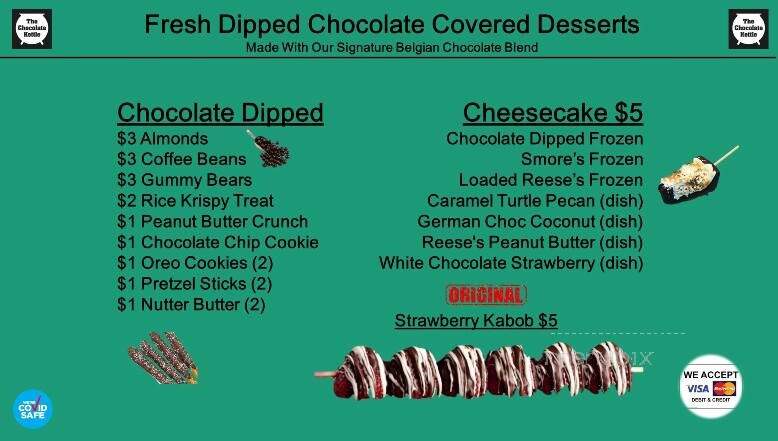 The Chocolate Kettle - Paris, TX menu_pic