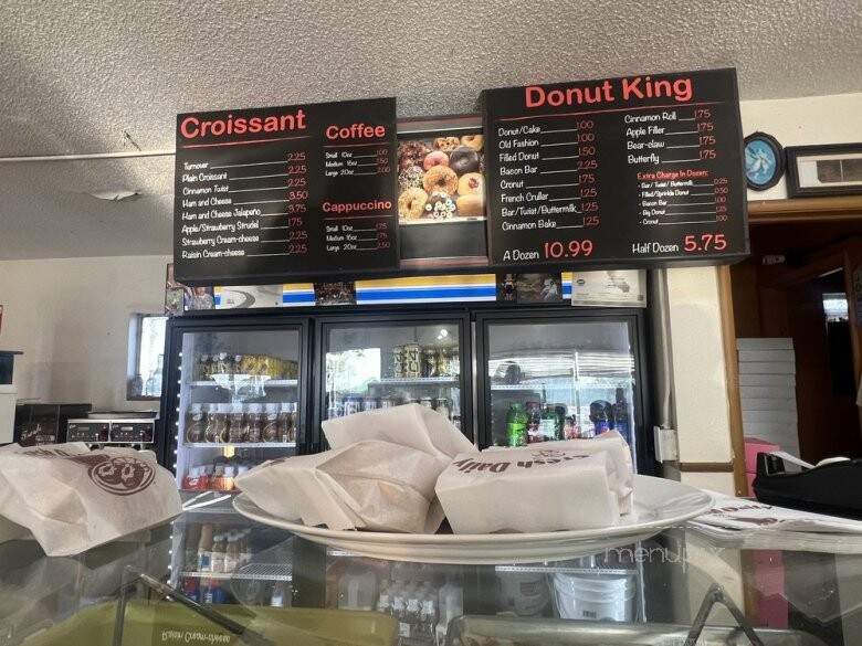 Donut King - Hanford, CA menu_pic