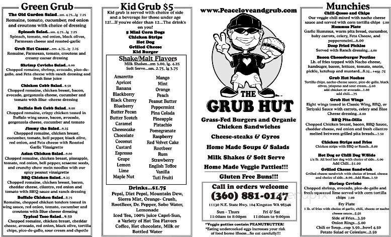 The Grub Hut - Kingston, WA