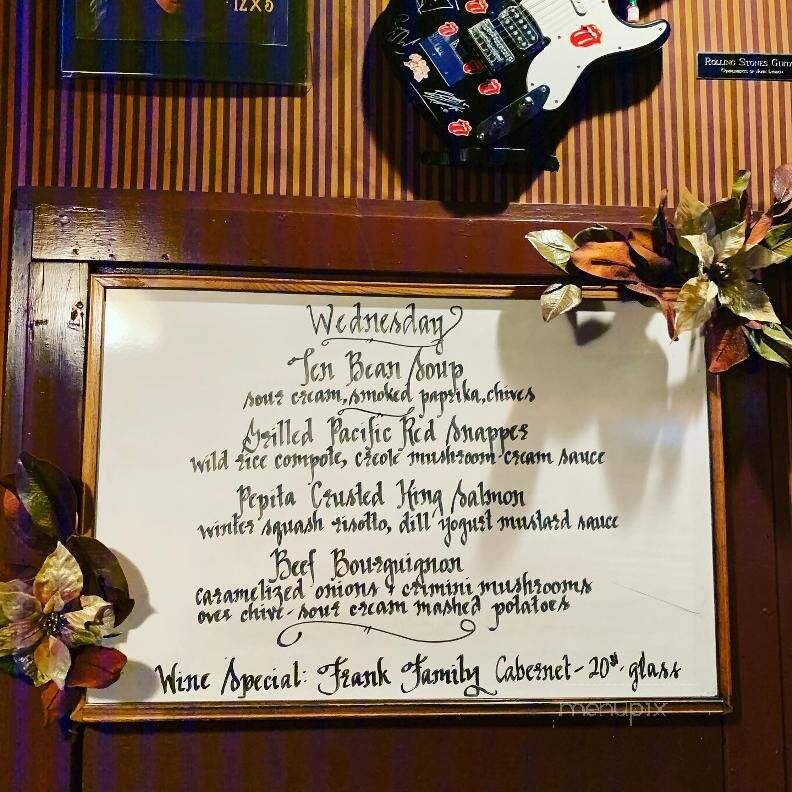 Mountain House Restaurant - Woodside, CA menu_pic