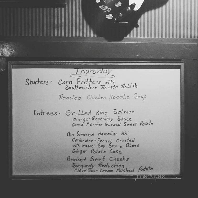 Mountain House Restaurant - Woodside, CA menu_pic