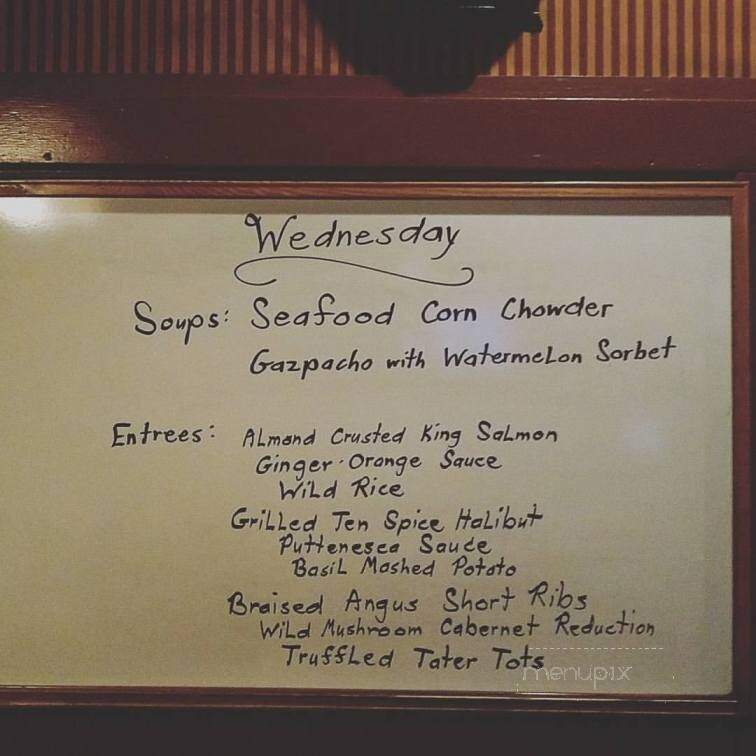 Mountain House Restaurant - Woodside, CA menu_pic