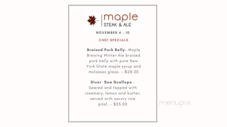 Maple Room Steakhouse - Hogansburg, NY