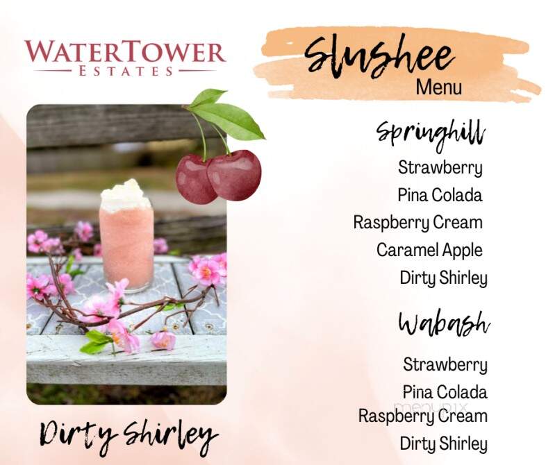 WaterTower Estates - Terre Haute, IN menu_pic