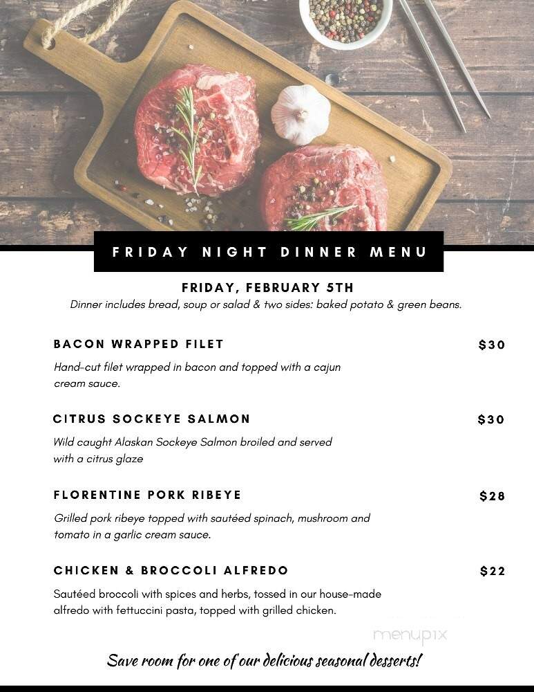 Juliette Falls - Dunnellon, FL menu_pic