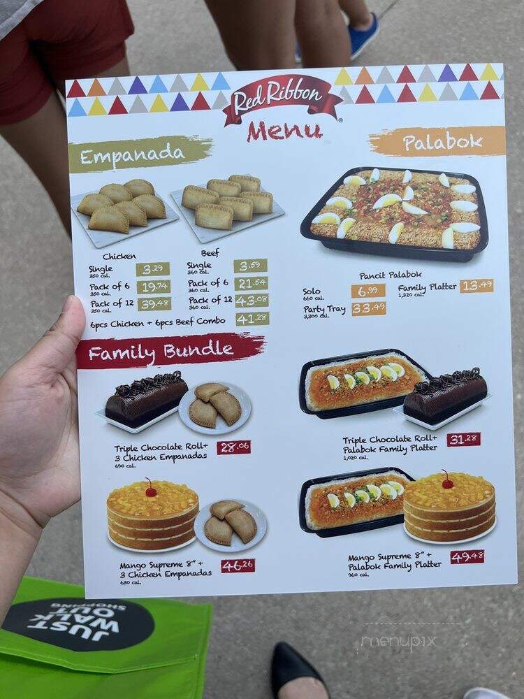 Red Ribbon Bakeshop - Bolingbrook, IL menu_pic