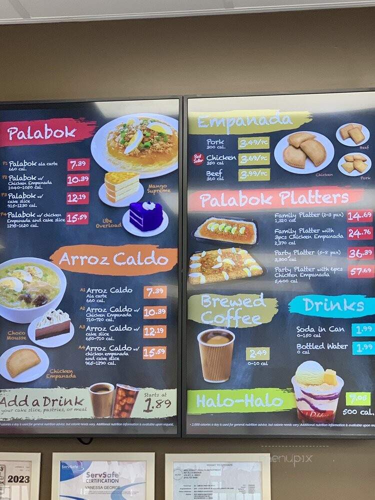 Red Ribbon Bakeshop - Bolingbrook, IL menu_pic