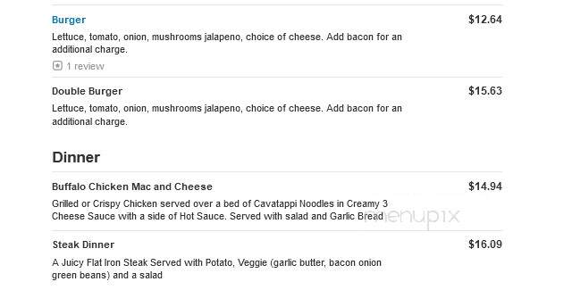 Jokers Pub & Grub - Columbia Station, OH menu_pic