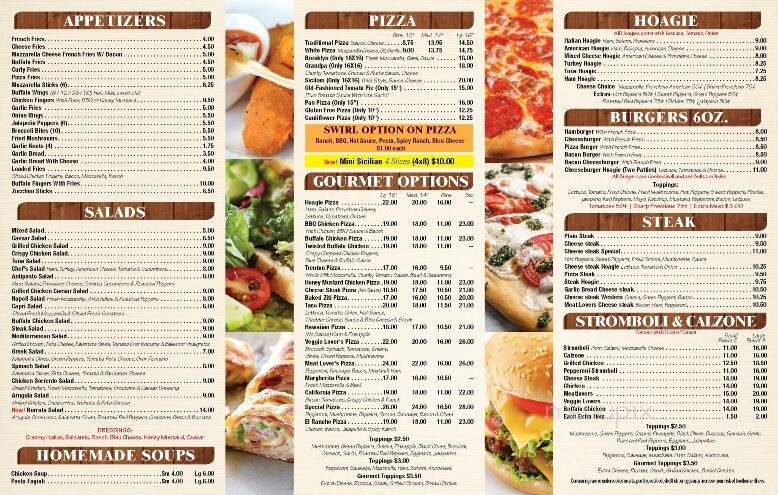 Gianni's Pizza - Richboro, PA menu_pic