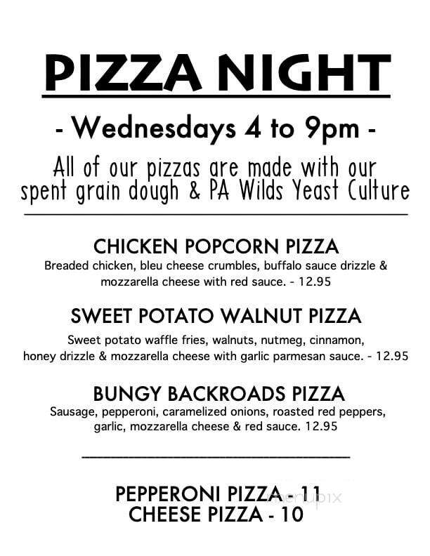Yorkholo Brewing Company - Mansfield, PA menu_pic