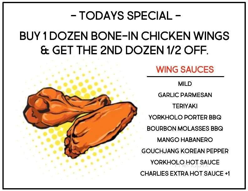 Yorkholo Brewing Company - Mansfield, PA menu_pic