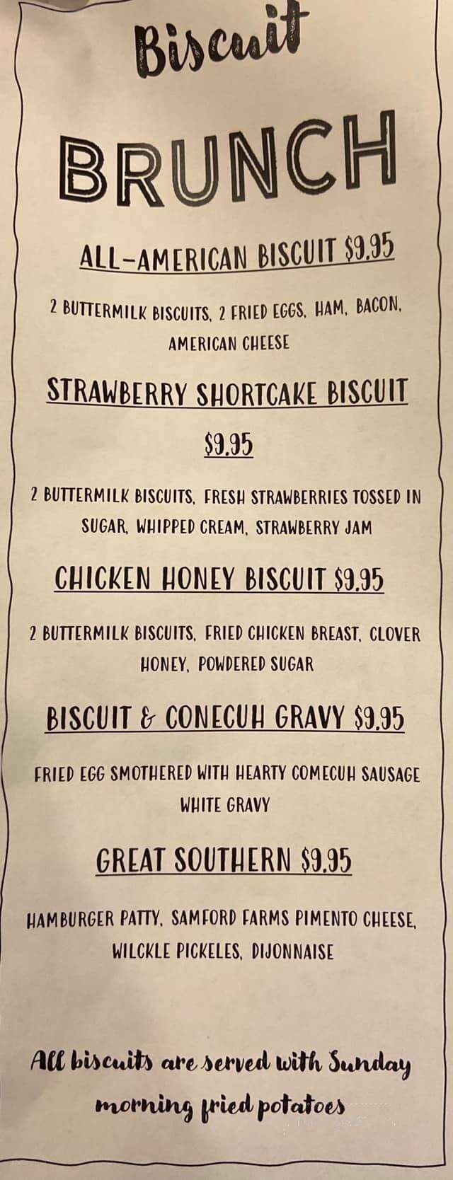 Auburn University Golf Course/Club House - Auburn, AL menu_pic