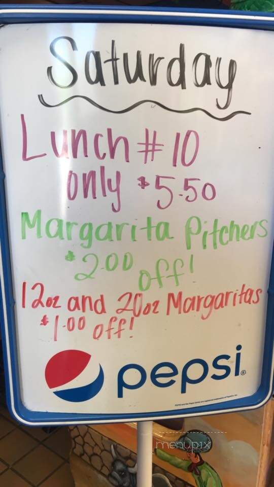 Los Tios - Dalton, OH menu_pic