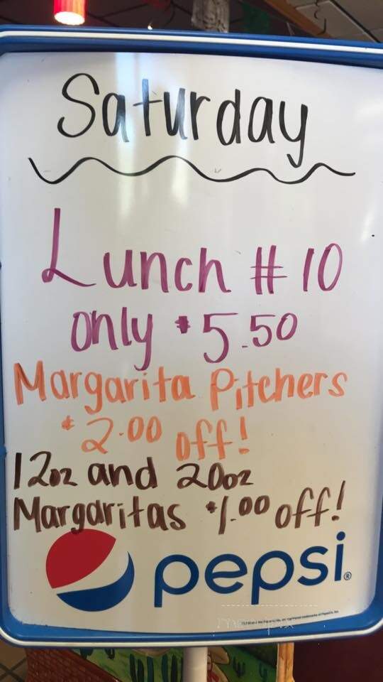 Los Tios - Dalton, OH menu_pic