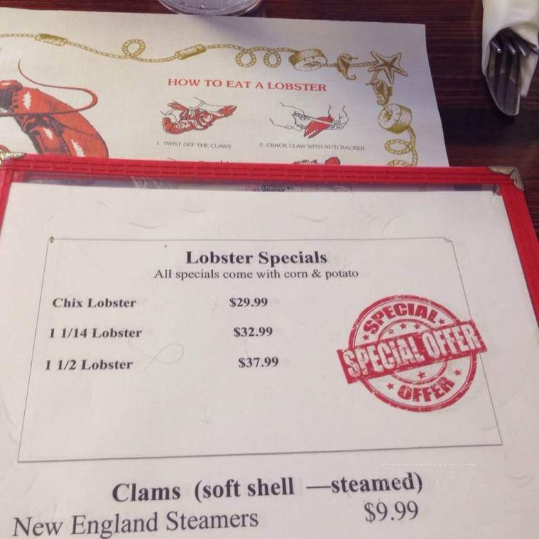 Lobster Haven - Tampa, FL menu_pic