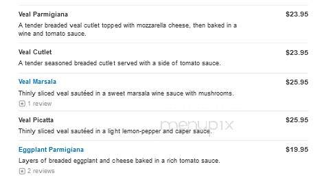 Antonio's Cucina Italiana - Farmington Hills, MI menu_pic