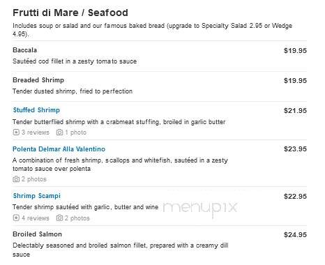 Antonio's Cucina Italiana - Farmington Hills, MI menu_pic